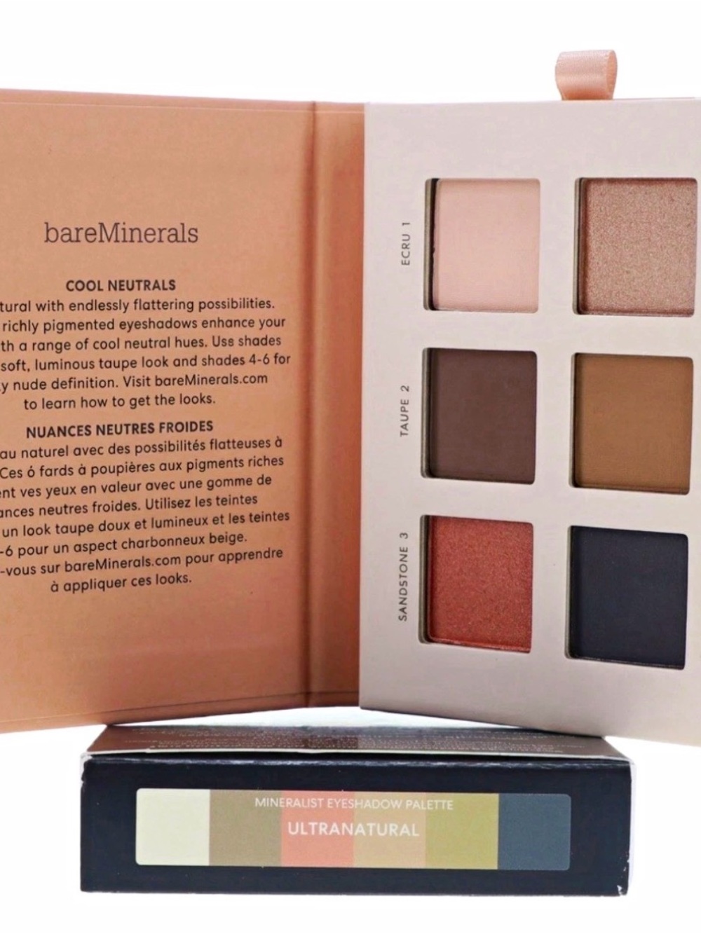 bareMinerals Mineralist Ultranatural Cool Neutrals Shimmer Eyeshadow Palette